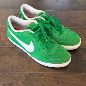 Bright green nike